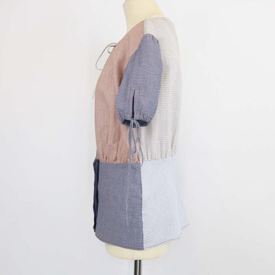 J.W.Anderson Multicolor Cotton Color Block Top