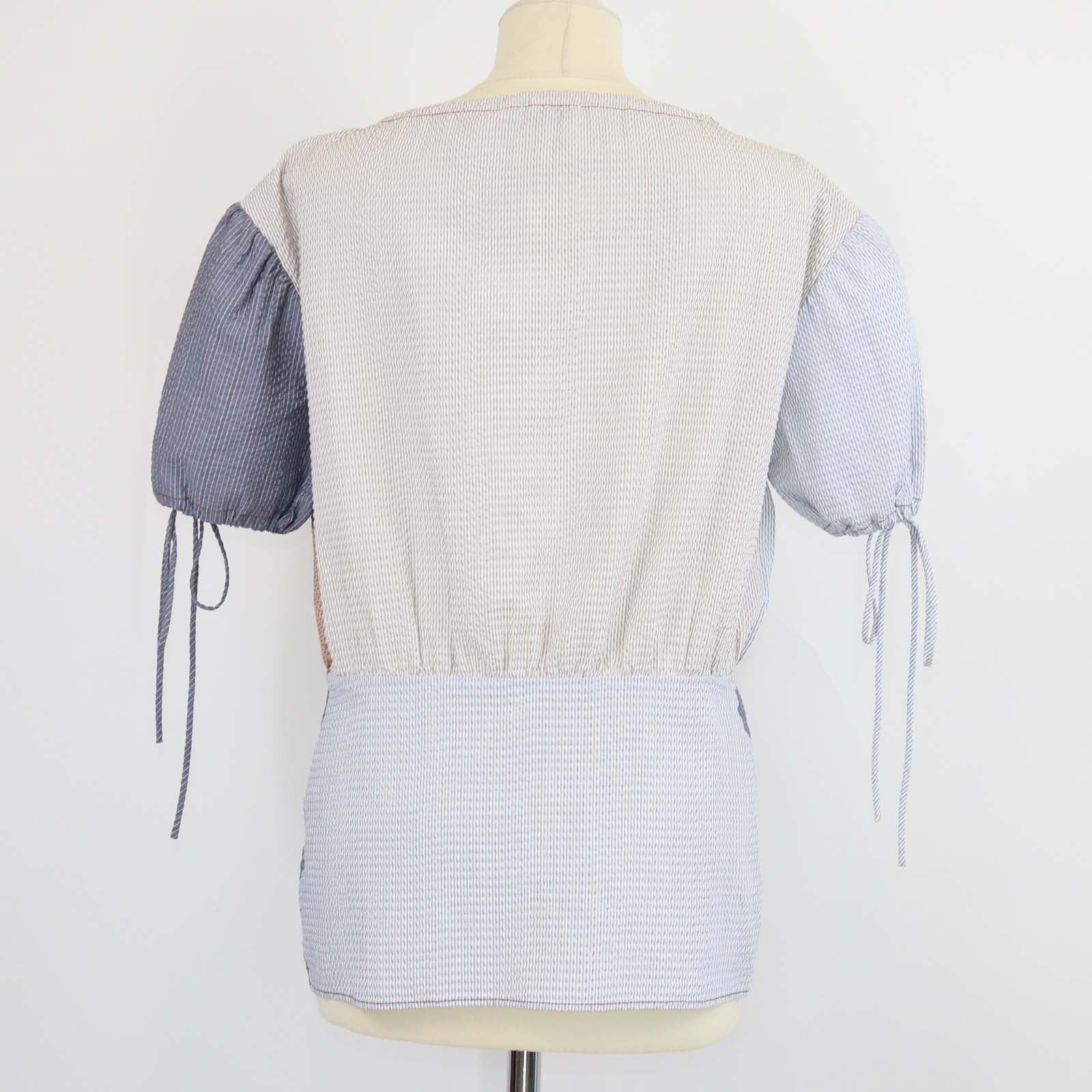 J.W.Anderson Multicolor Cotton Color Block Top