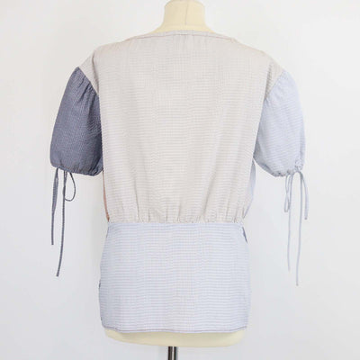 J.W.Anderson Multicolor Cotton Color Block Top