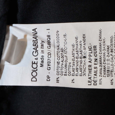 Dolce & Gabbana Black Denim Slim Fit Pants