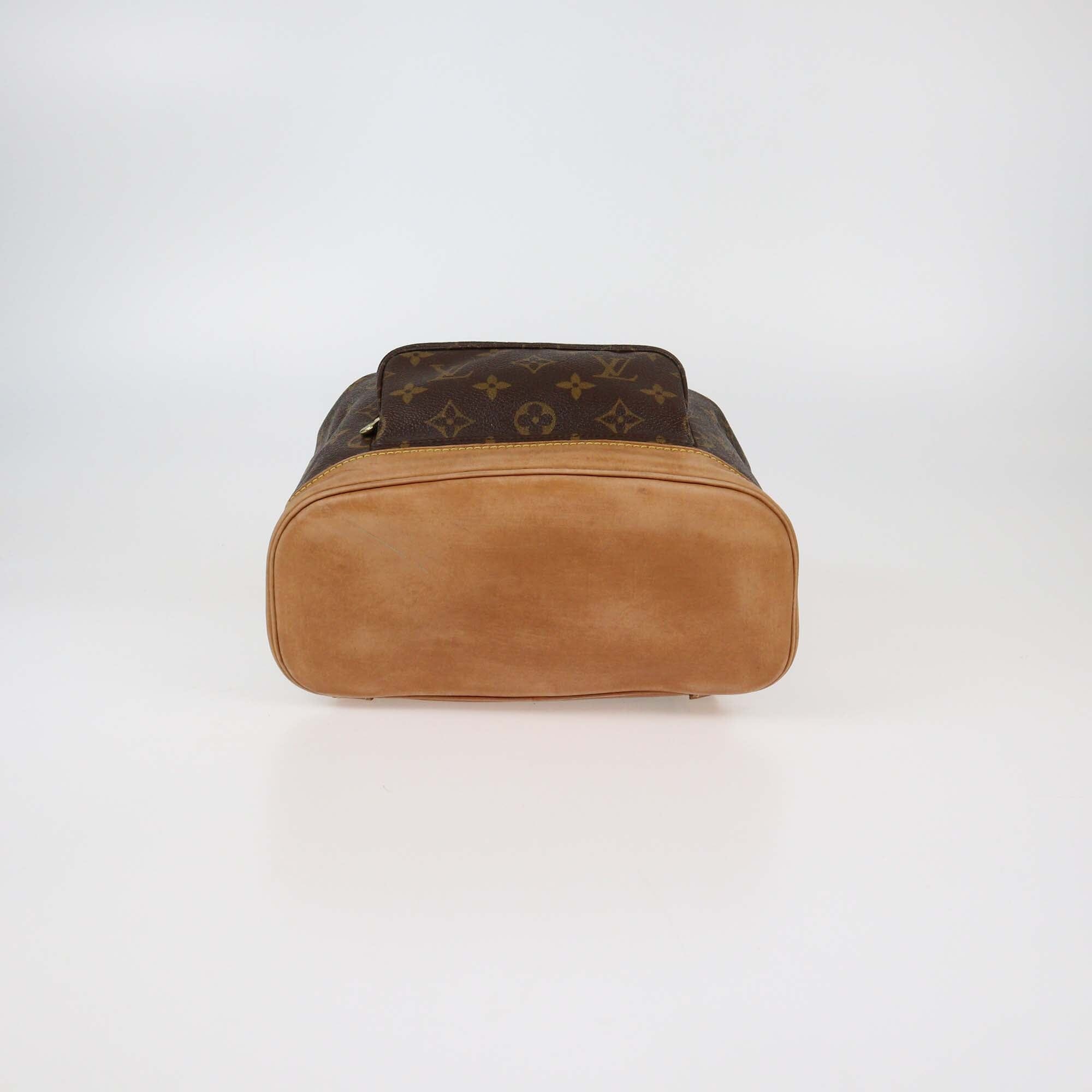 Louis Vuitton Monogram Mini Montsouris Canvas Backpack Womens Louis Vuitton 