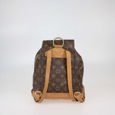 Louis Vuitton Monogram Mini Montsouris Canvas Backpack Womens Louis Vuitton 