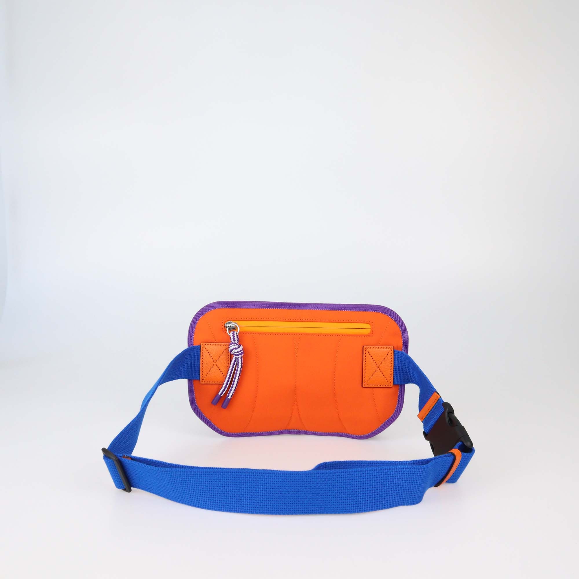 Gucci Tricolor Nylon and Rubber GG Logo Belt Bag