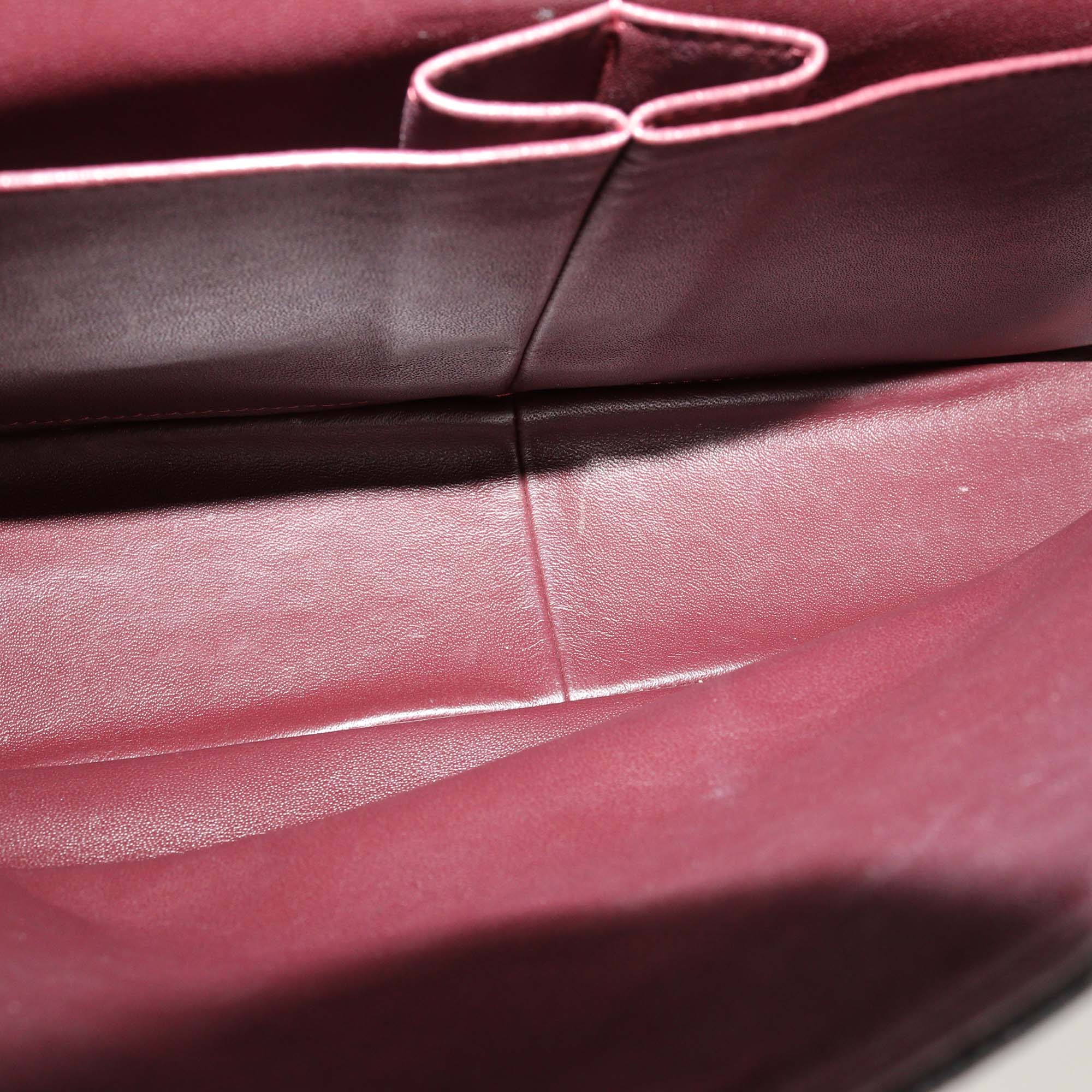 Chanel Black Quilted Caviar Leather Maxi Classic Double Flap Bag