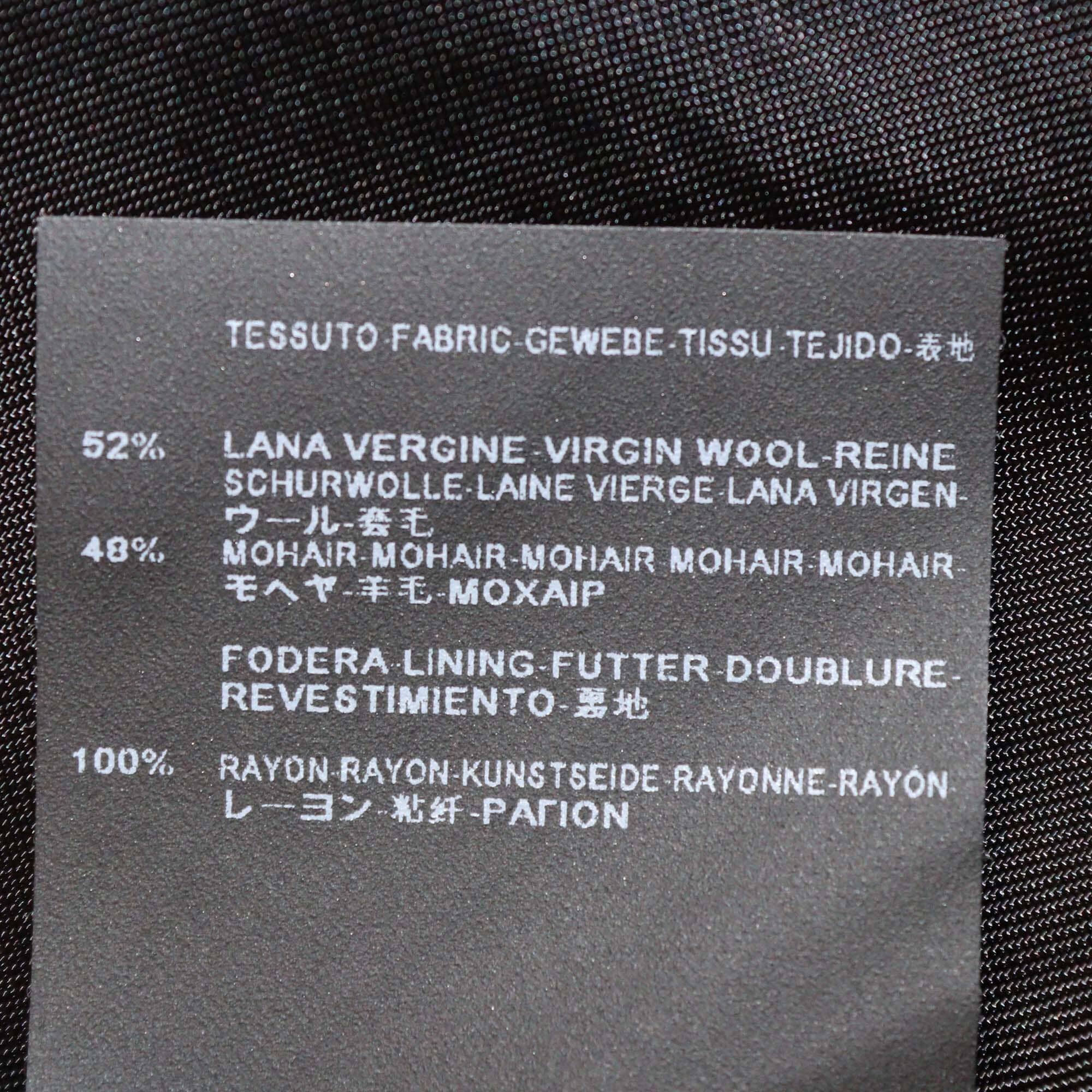 Balenciaga Black Blend Wool Sleeveless Vest Womens Balenciaga 