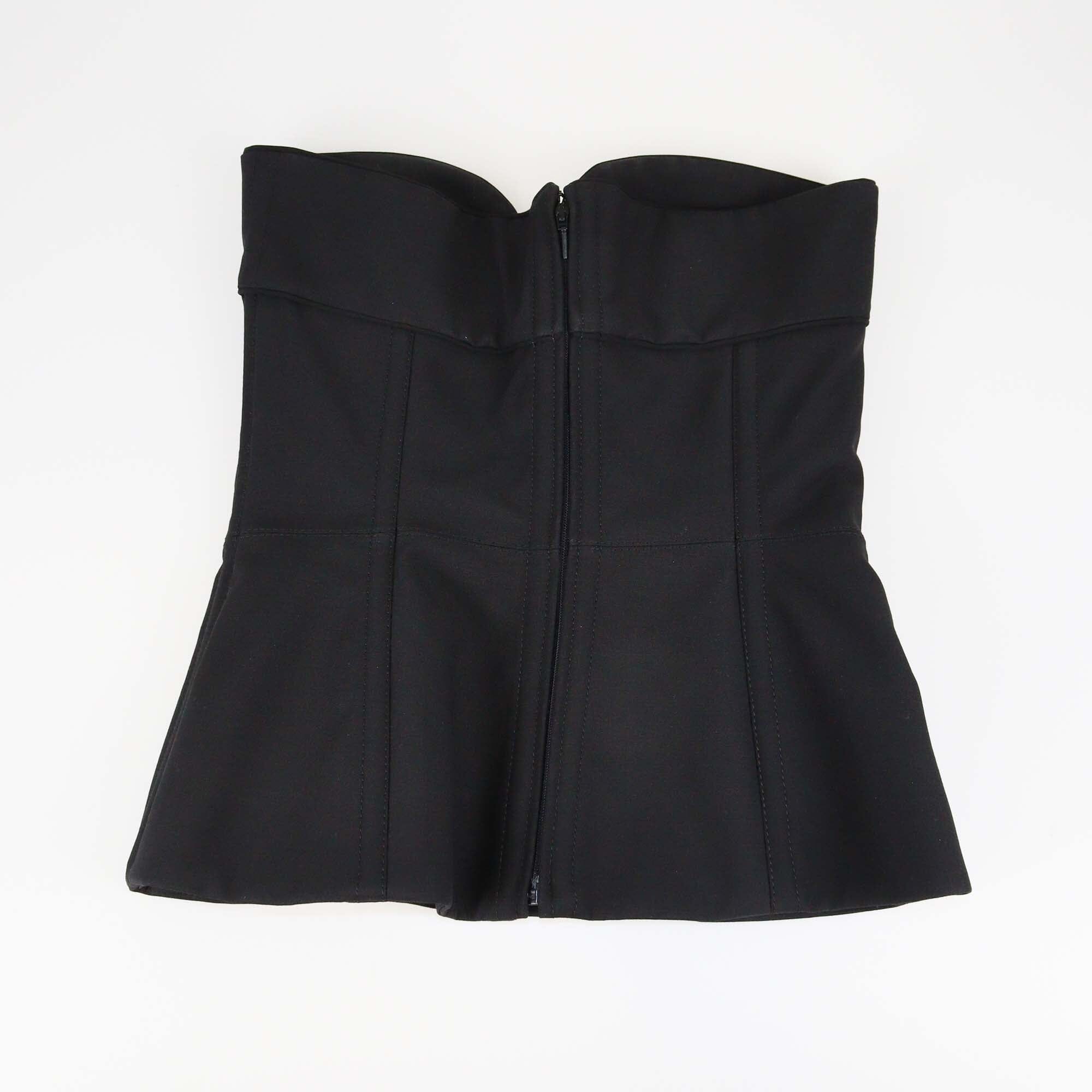 Valentino Black Crop Top Womens Valentino 