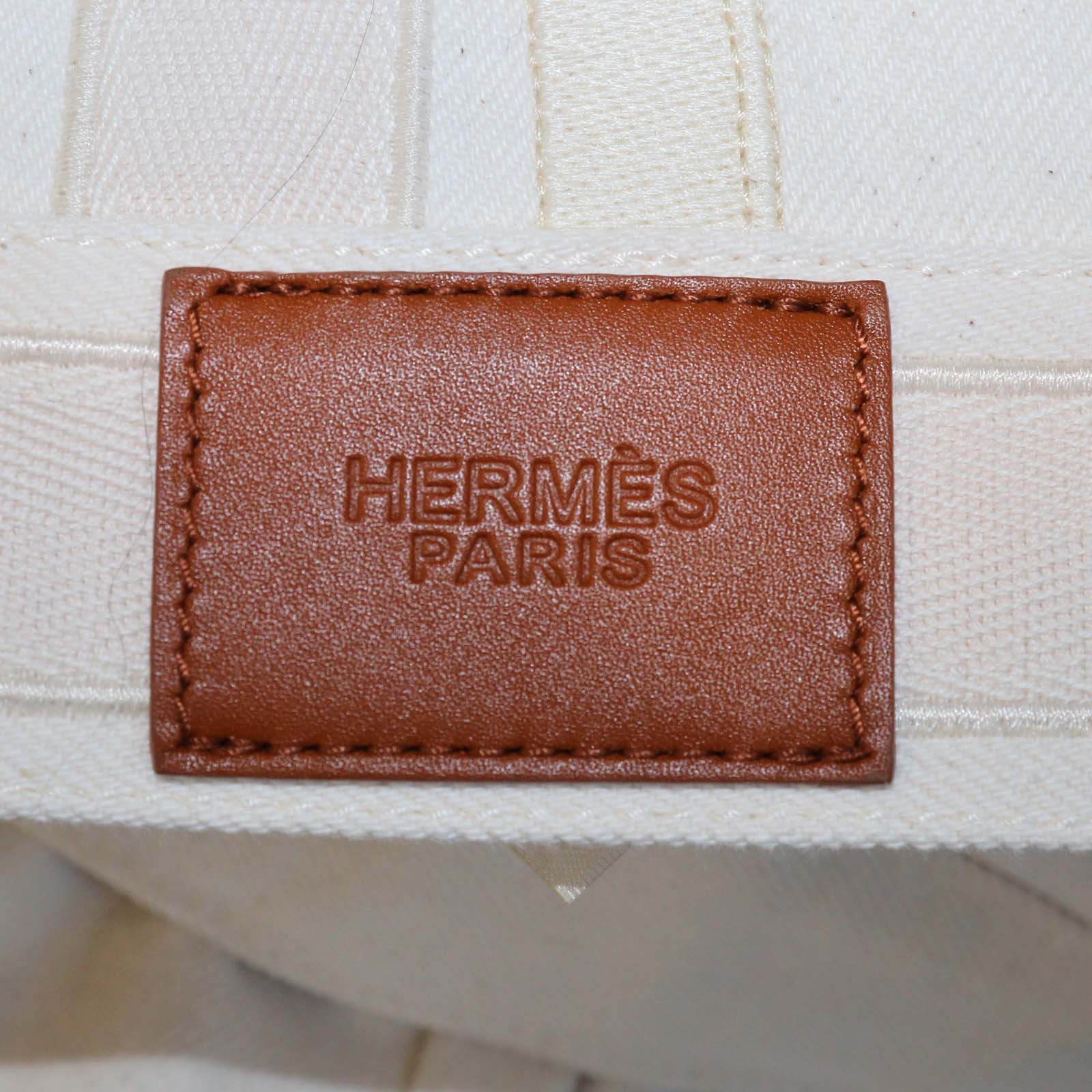 Hermes Naturel Denim Embroidered Jacket