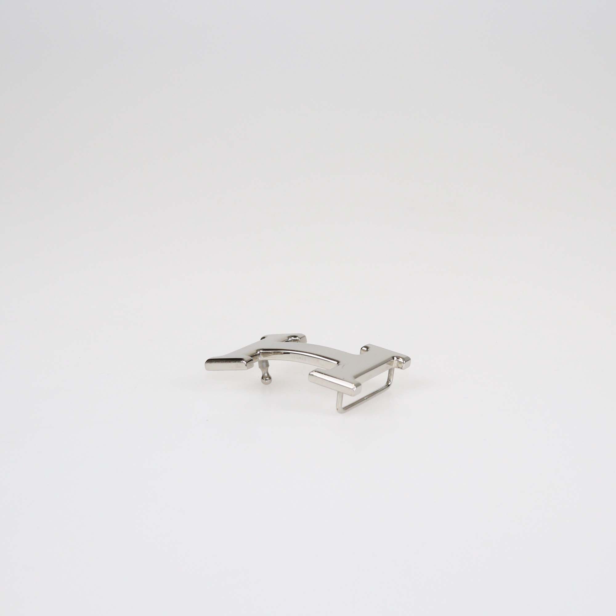 Hermes Palladium Hardware H Buckle