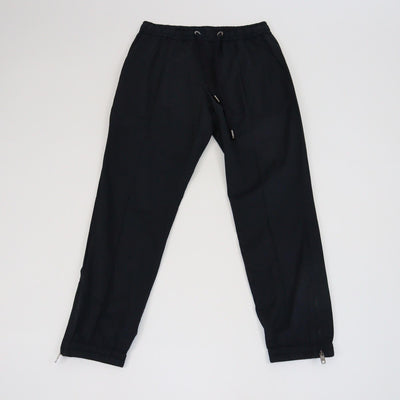 Dolce & Gabbana Black Zipper Detail Jogger Mens Dolce & Gabbana 