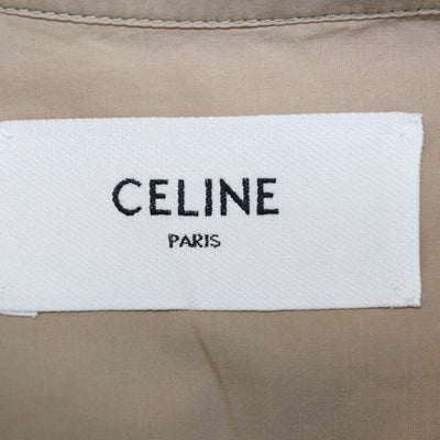 Celine Beige Saharienne Midi Length Dress