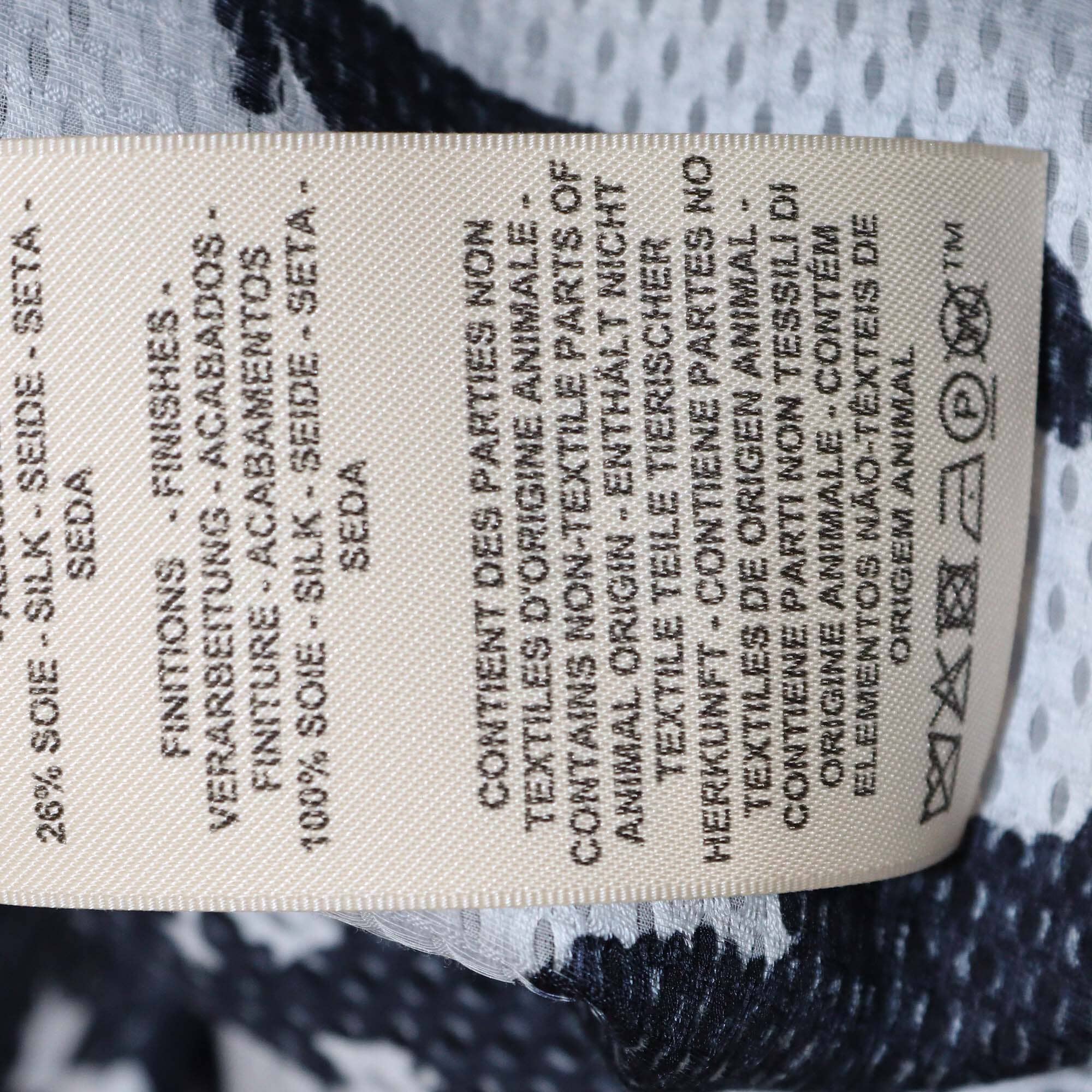 Hermes White Silk Astrologie Bandana Print Long Sleeve Sweatshirt Womens Hermes 