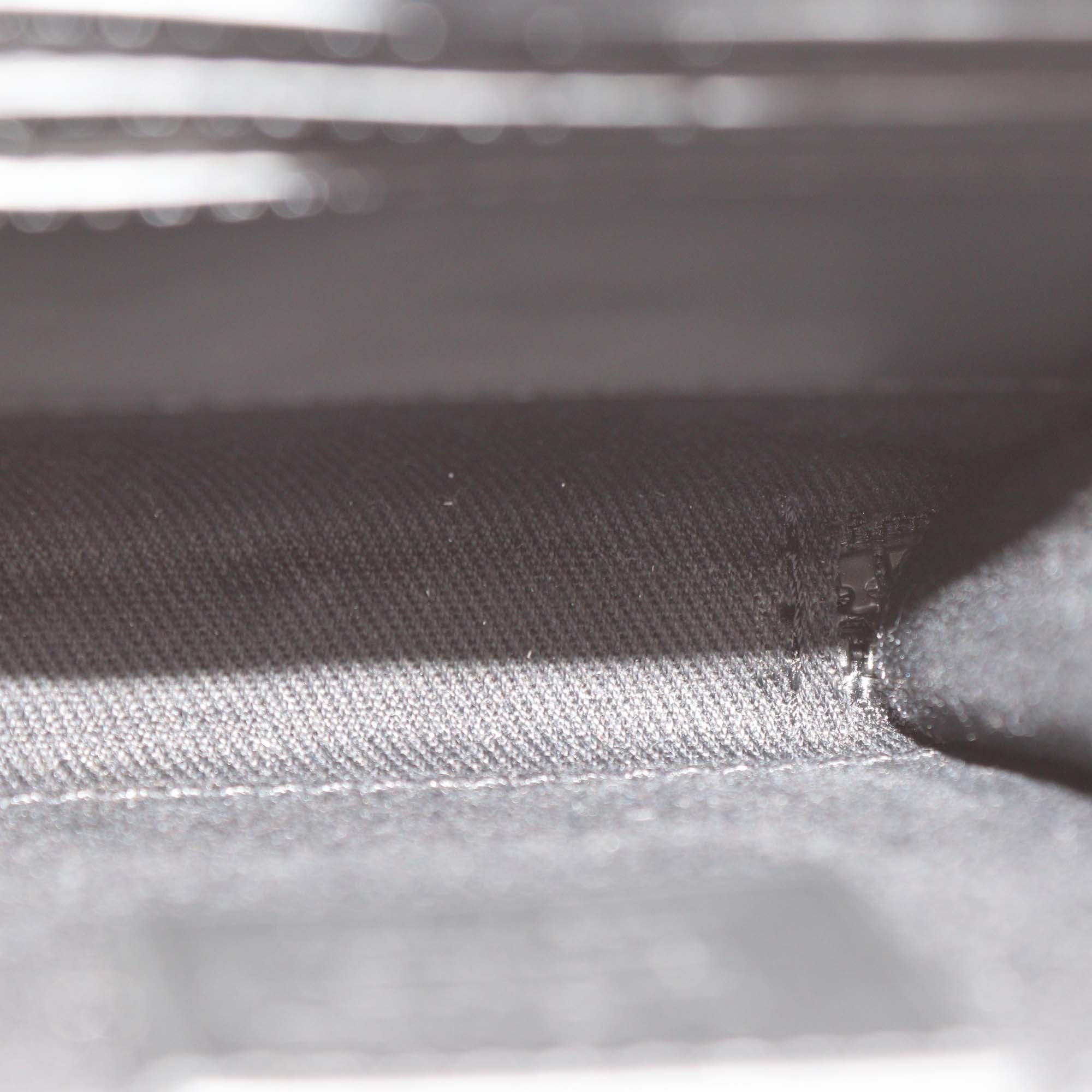 Montblanc Black/Navy Blue Carbon Fiber Effect Leather Mini Extreme 2.0 Envelope Bag