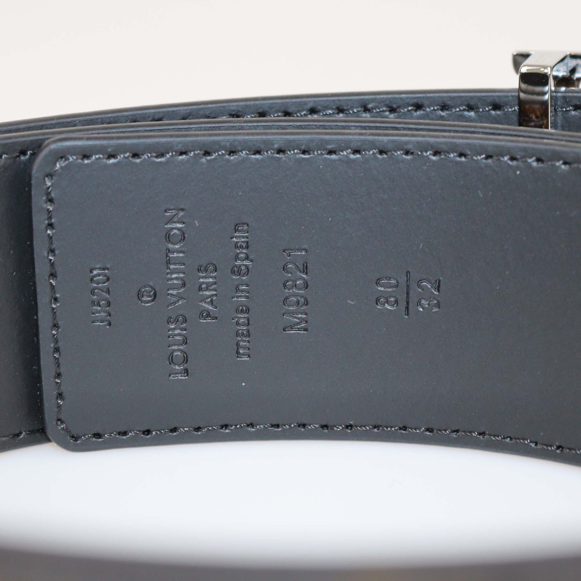 Louis Vuitton Monogram Canvas 40MM LV Initiales Reversible Belt