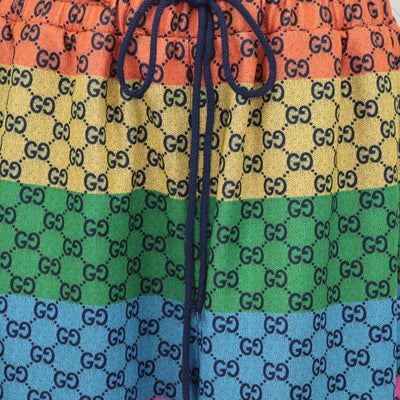 Gucci Multicolor Jersey GG Rainbow Short