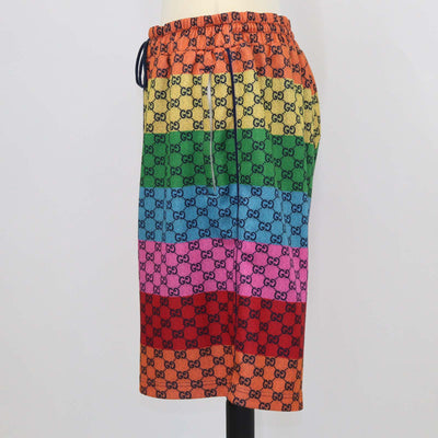 Gucci Multicolor Jersey GG Rainbow Short