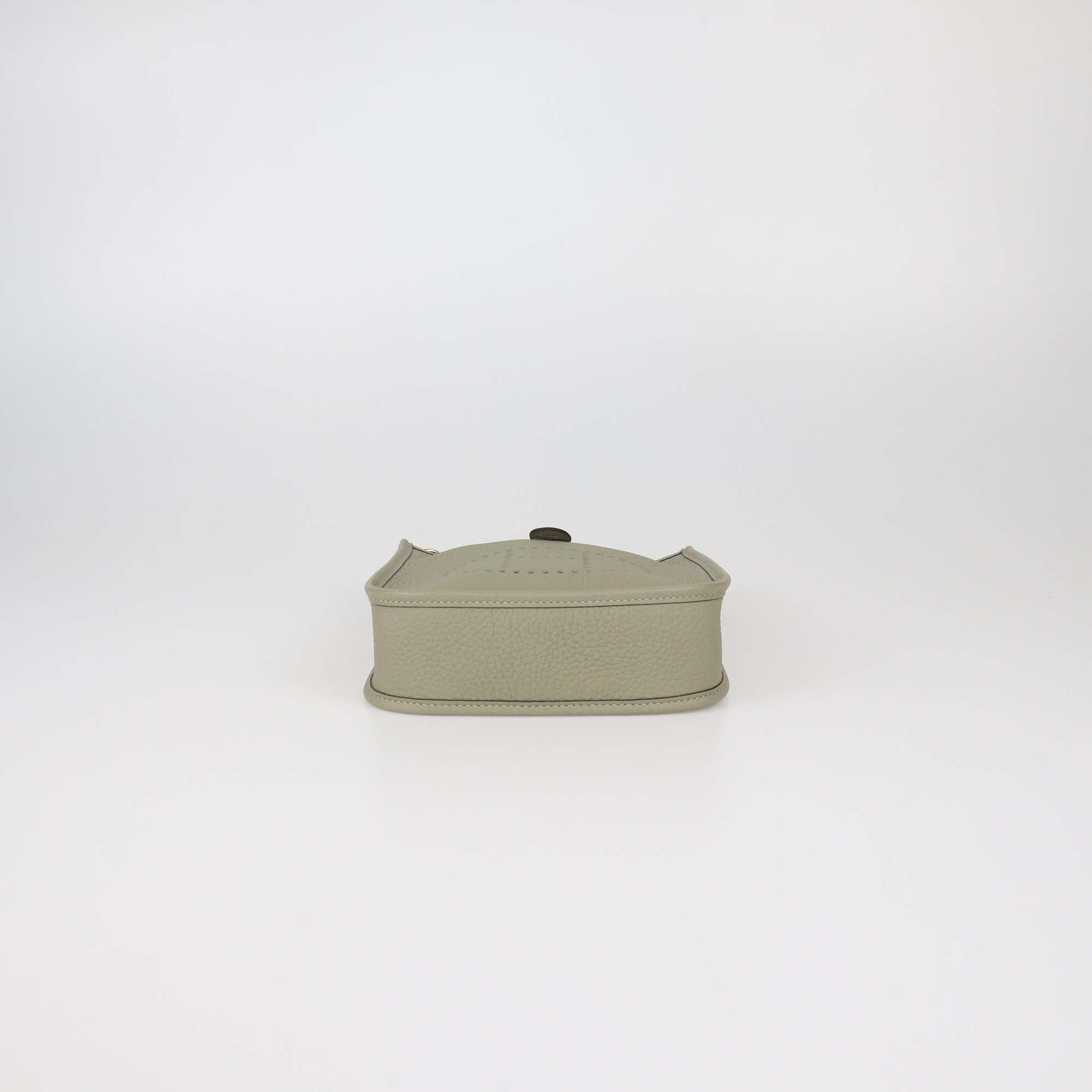 Hermes Sauge Clemence Leather Evelyne TPM Bag