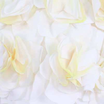 Acler White/Yellow 3D Floral Applique Jackhill Top
