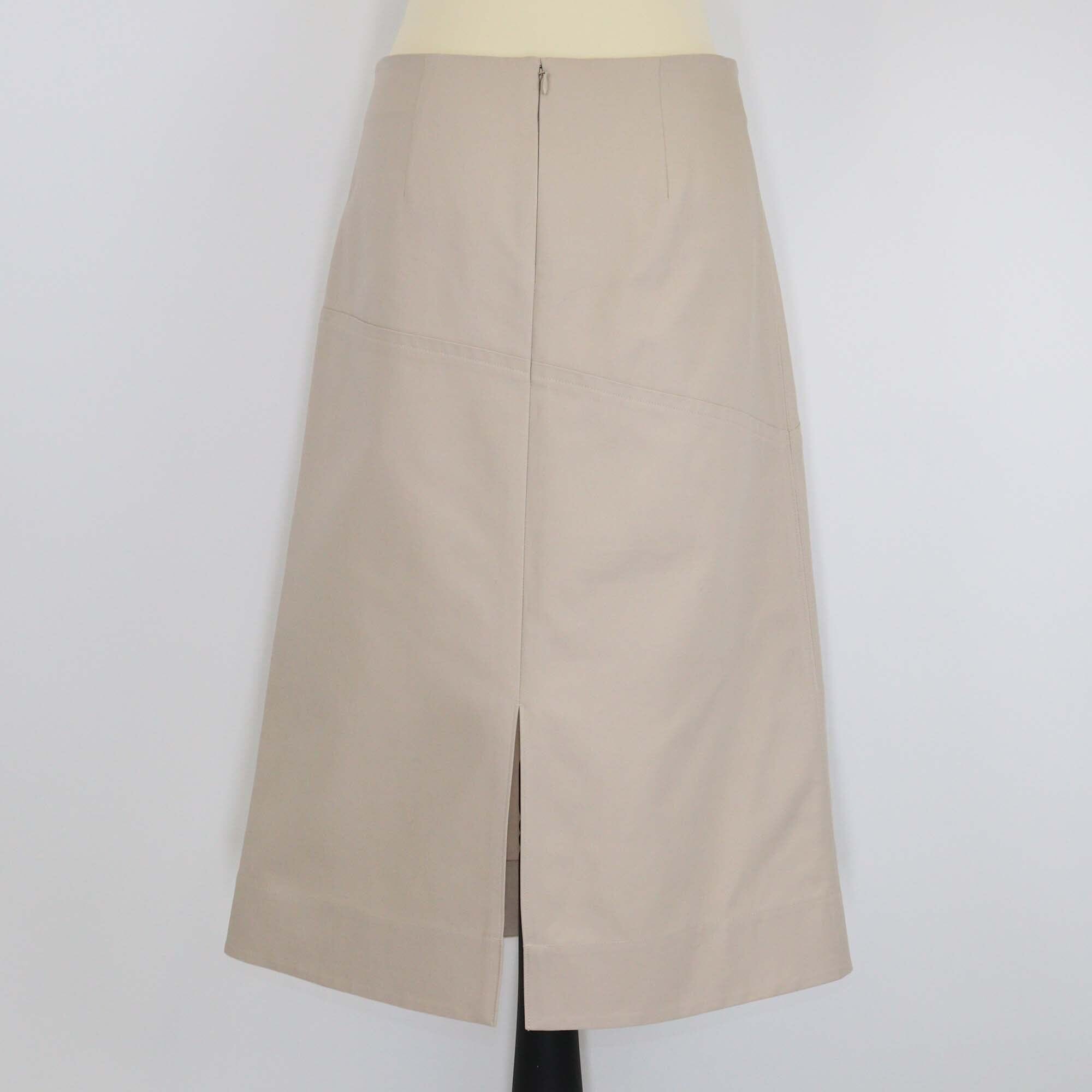 Celine Cream Pocket Mid Length Skirt Womens Celine 