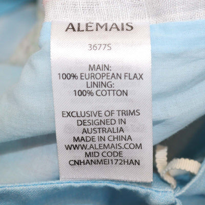 Alemais x Adam Lester Multicolor Linen All Aboard Wrap Skirt