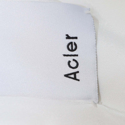 Acler White/Yellow 3D Floral Applique Jackhill Top