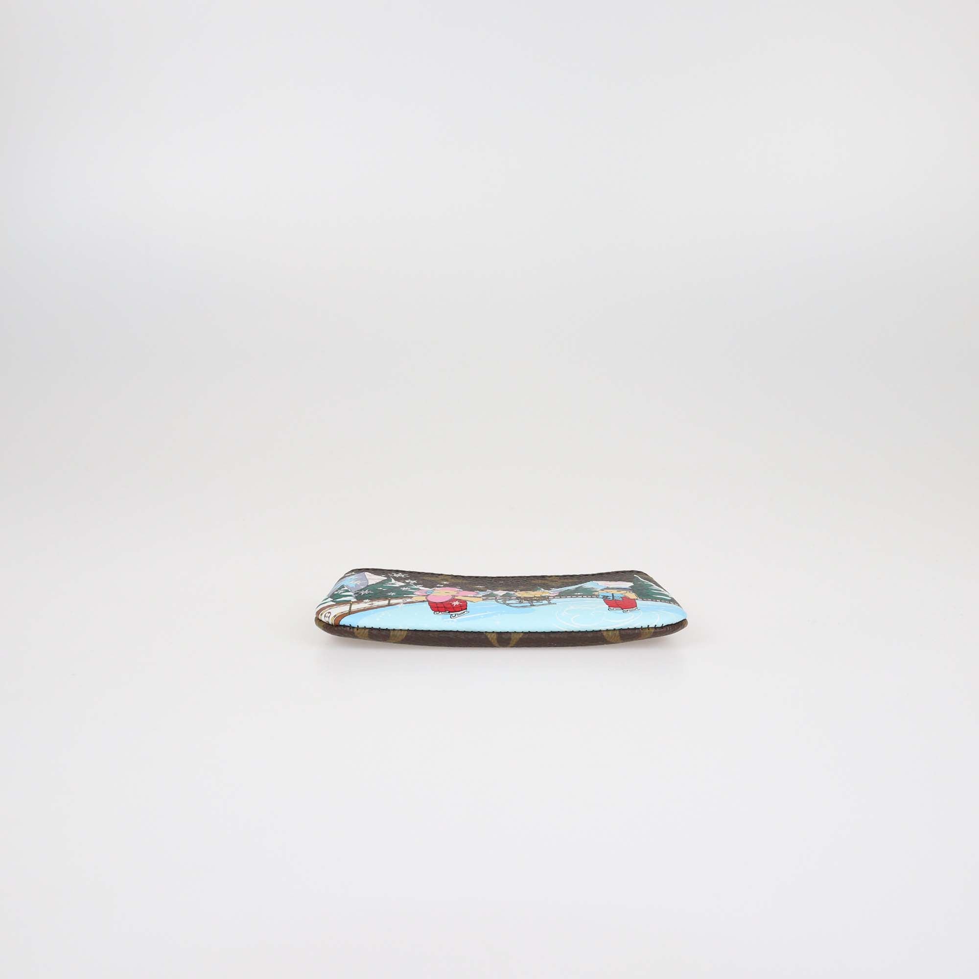 Louis Vuitton Monogram Canvas Christmas Animation Alpine Key Pouch