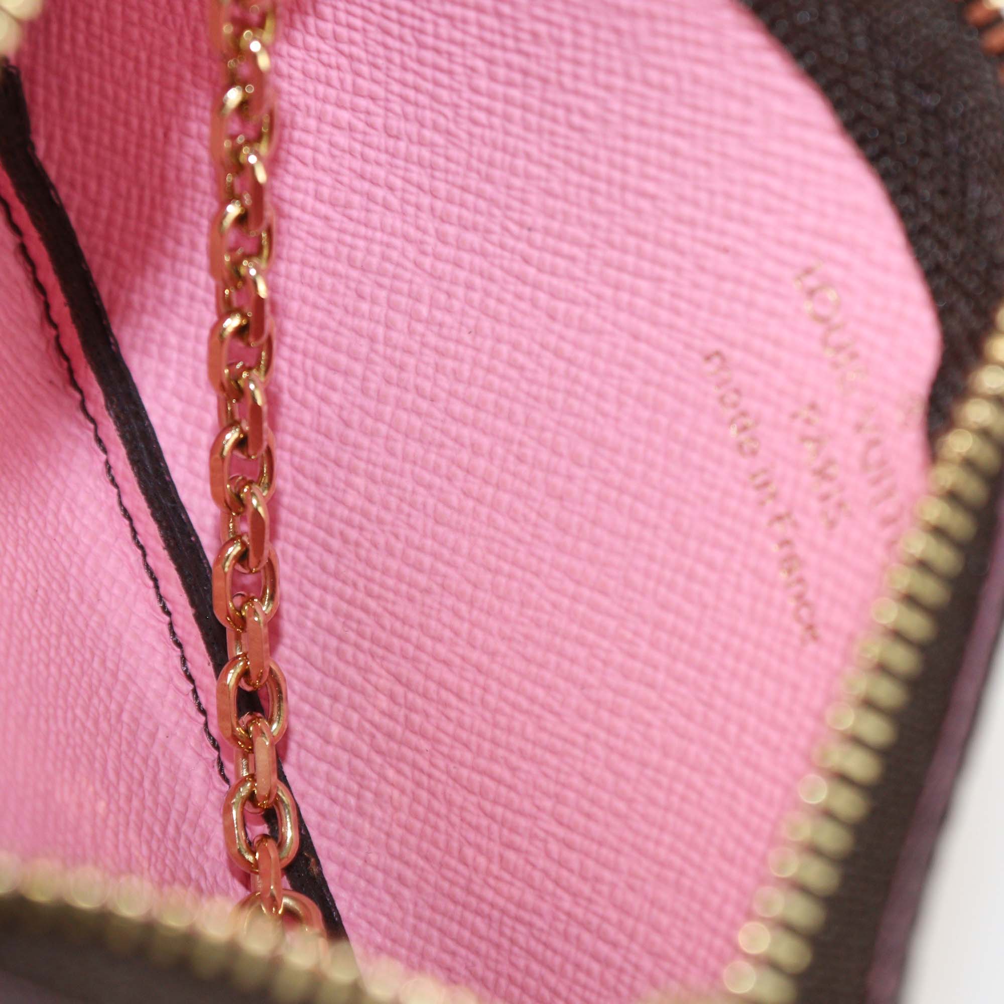 Louis Vuitton Monogram Canvas Christmas Animation Alpine Key Pouch