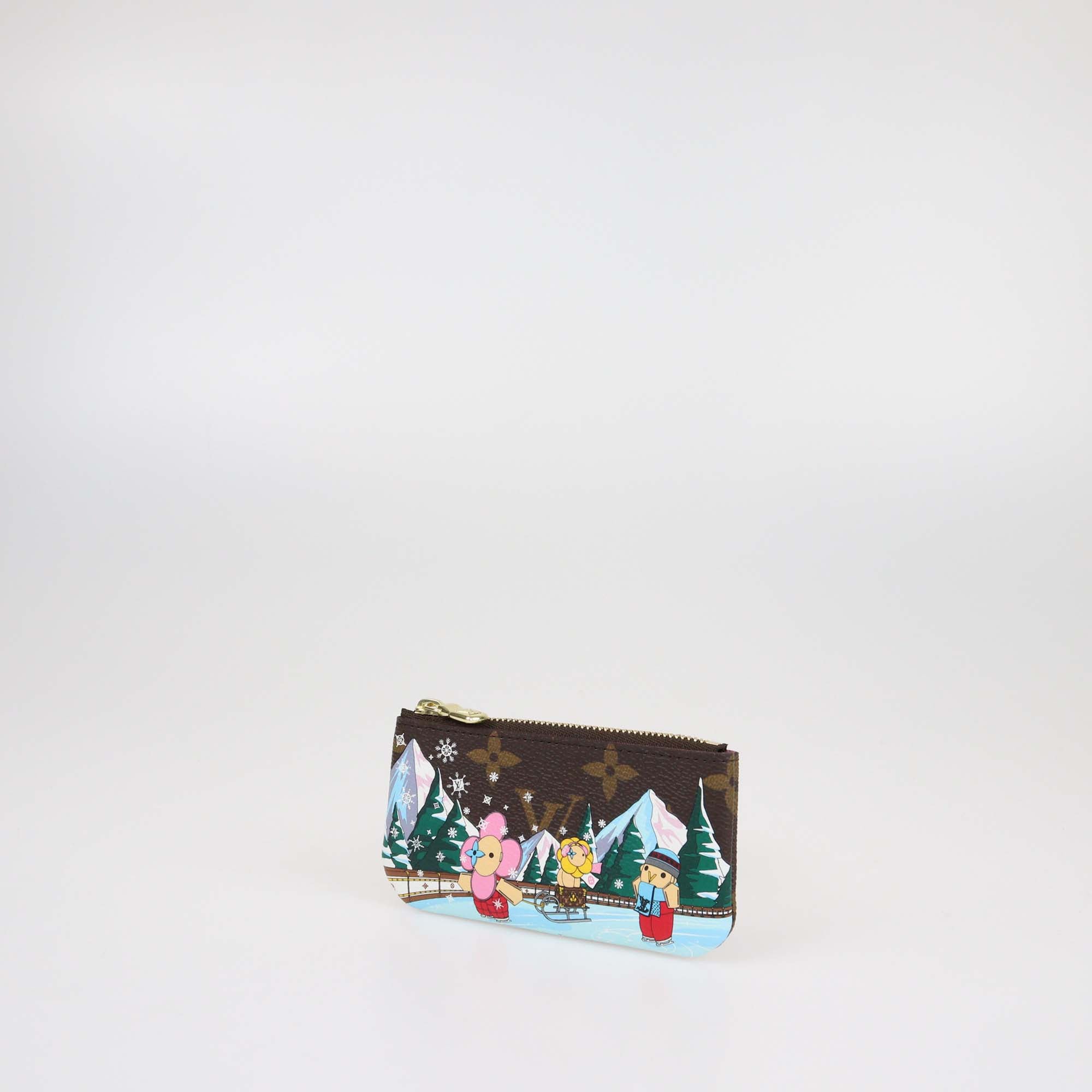 Louis Vuitton Monogram Canvas Christmas Animation Alpine Key Pouch