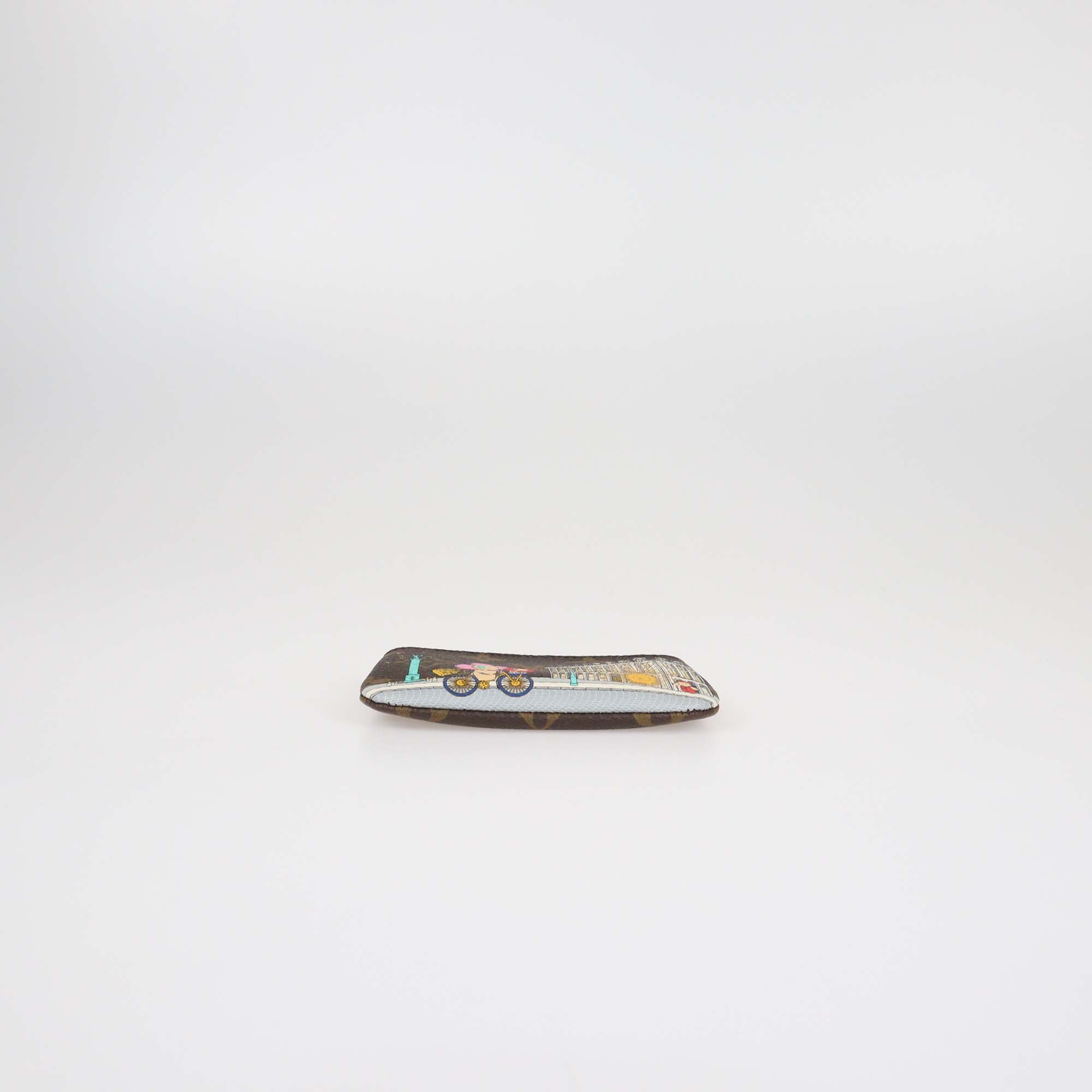 Louis Vuitton Monogram Canvas Christmas Animation Paris Key Pouch