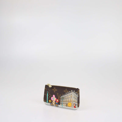 Louis Vuitton Monogram Canvas Christmas Animation Paris Key Pouch