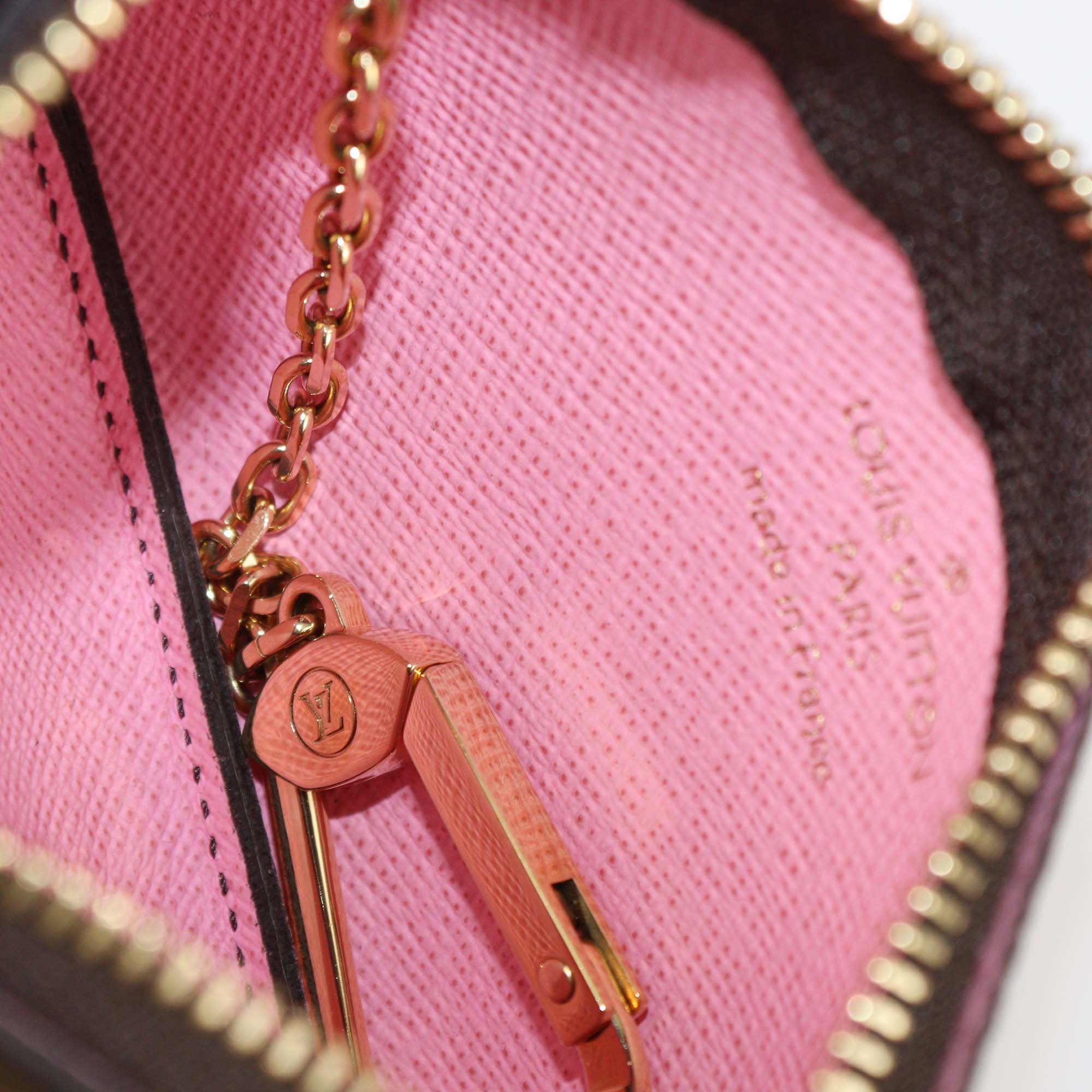 Louis Vuitton Monogram Canvas Christmas Animation Paris Key Pouch