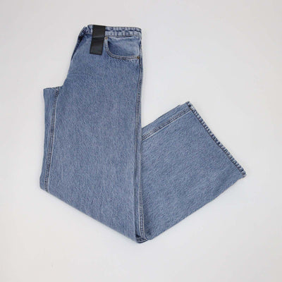Louis Vuitton Blue Denim Wide Leg Pants