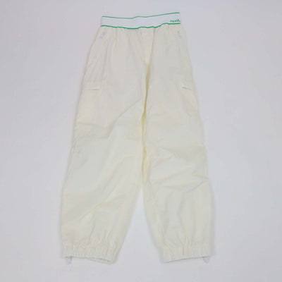 Bottega Veneta White Nylon Technical Cargo Pants