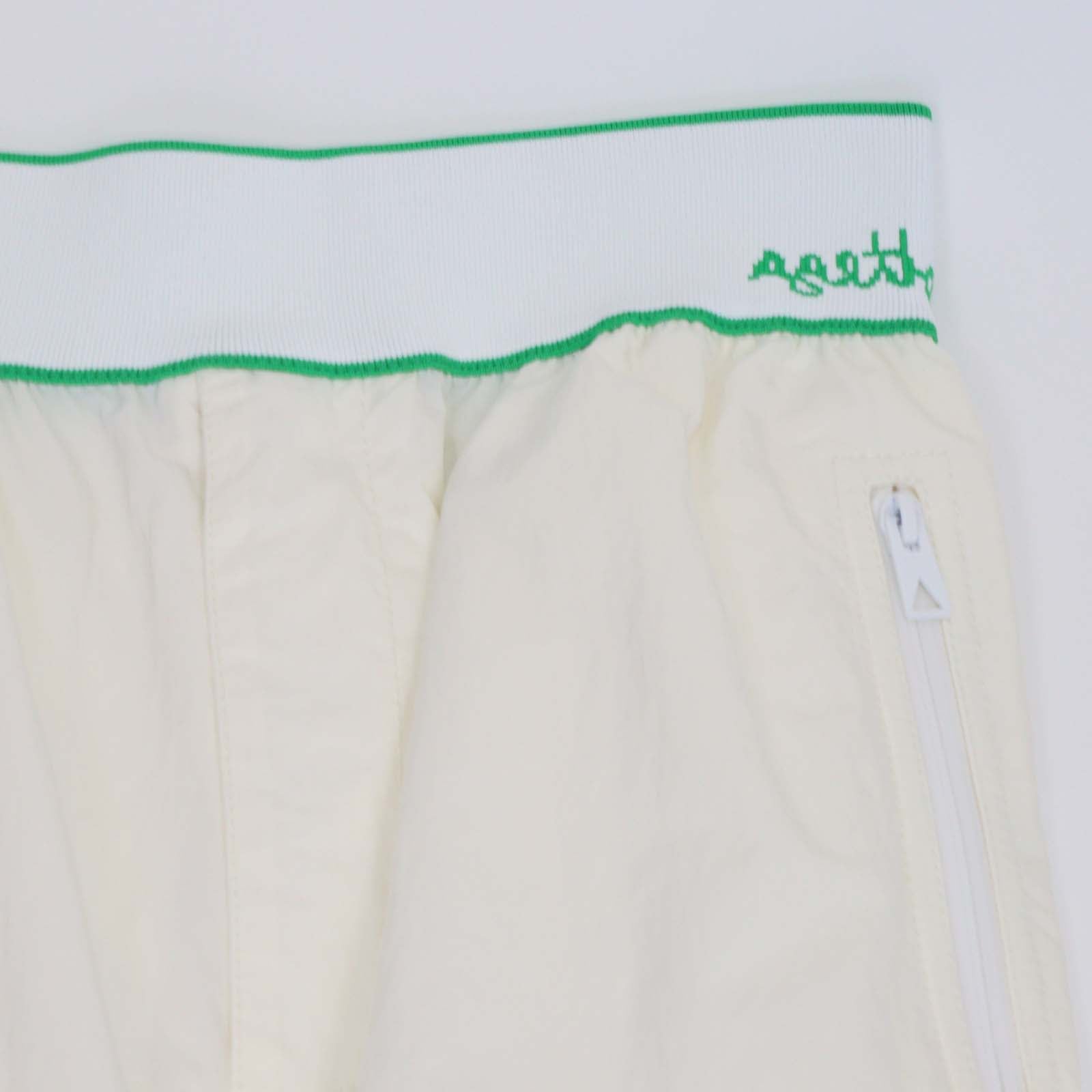 Bottega Veneta White Nylon Technical Cargo Pants