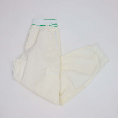 Bottega Veneta White Nylon Technical Cargo Pants