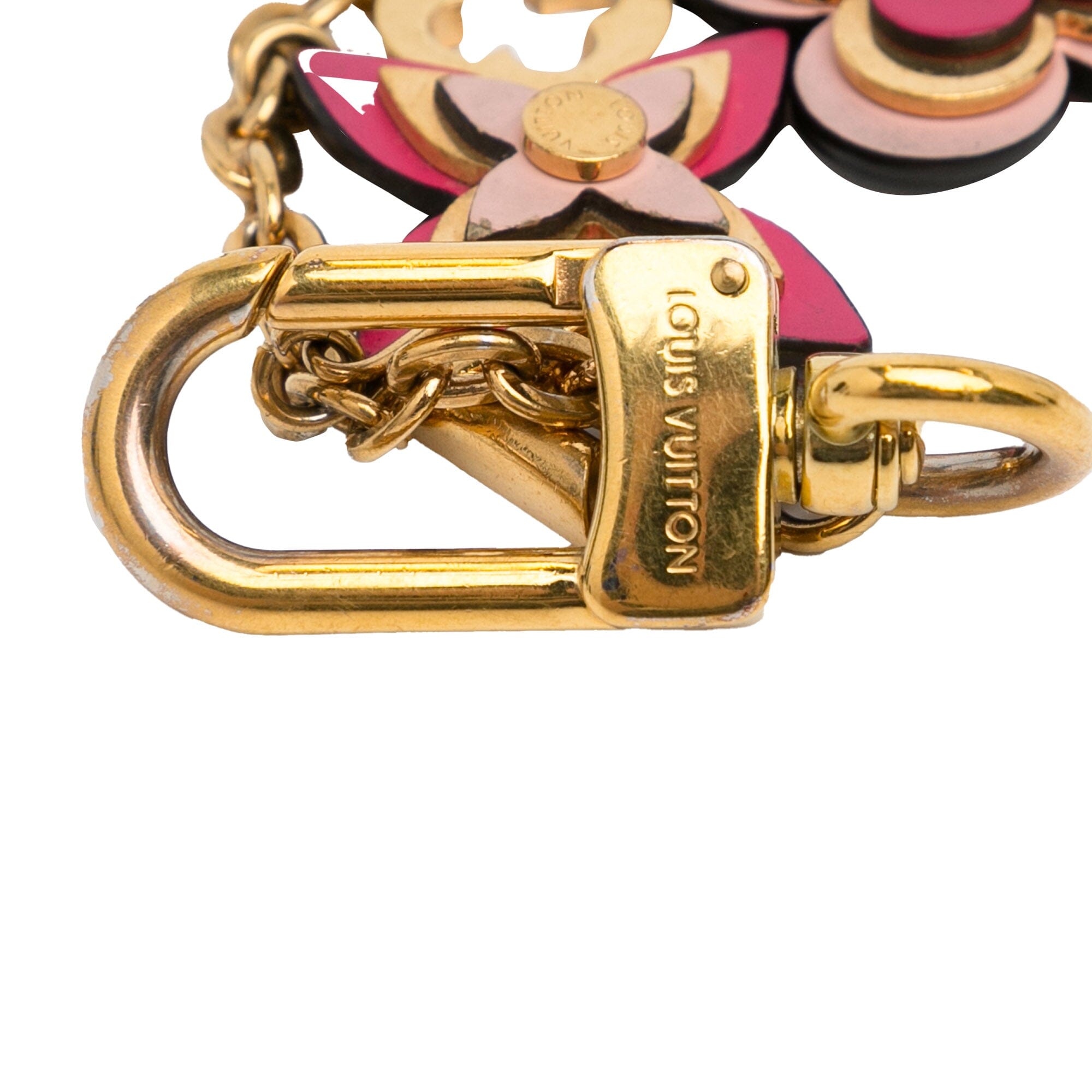 Monogram Blooming Flowers Bag Charm Image#5