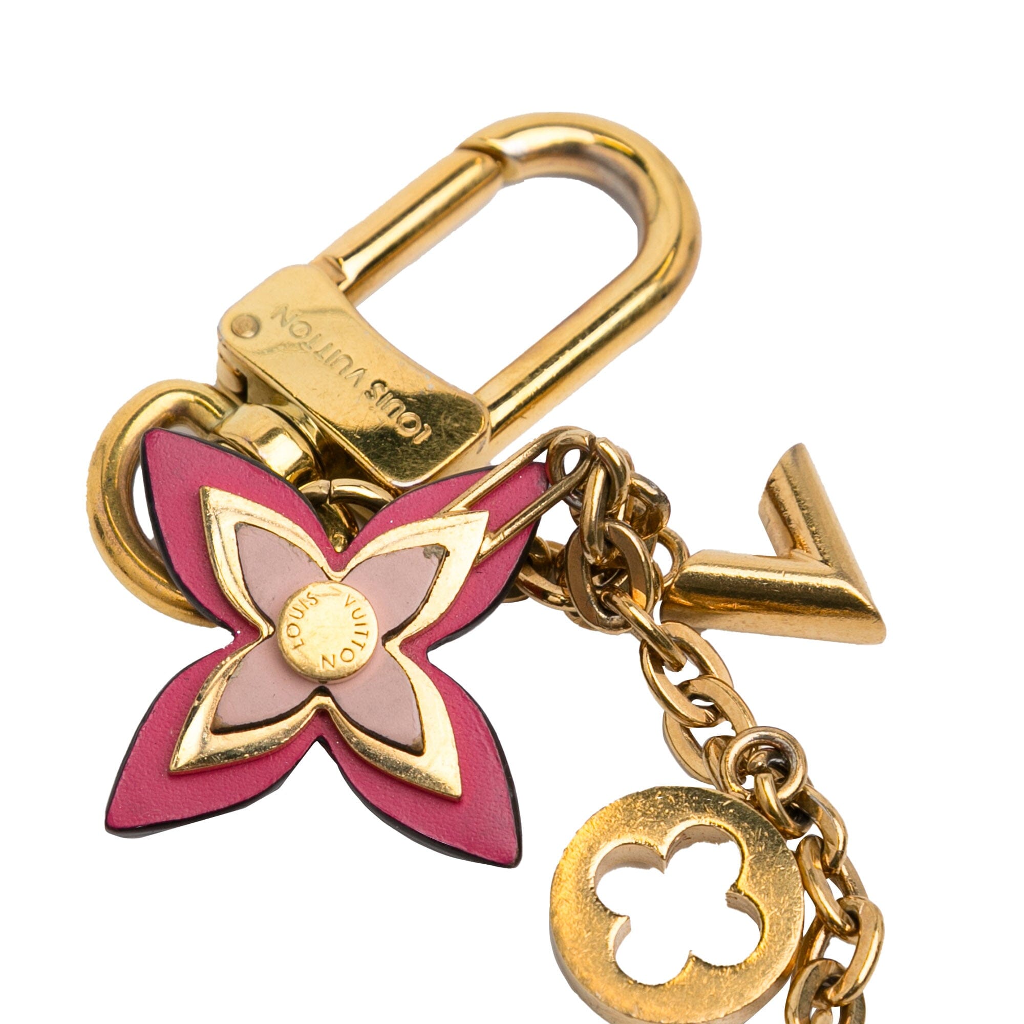 Monogram Blooming Flowers Bag Charm Image#7