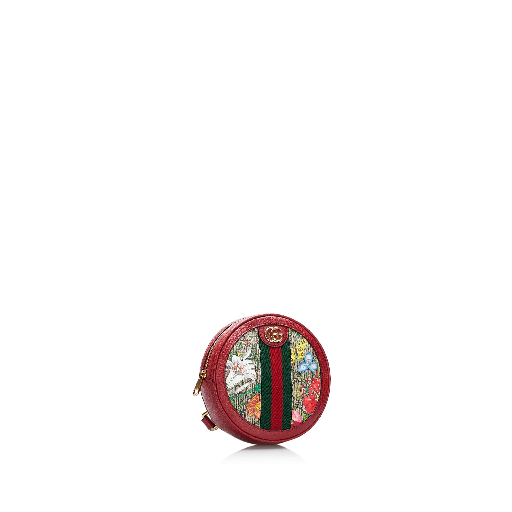 GG Supreme Flora Ophidia Round Backpack Image#2