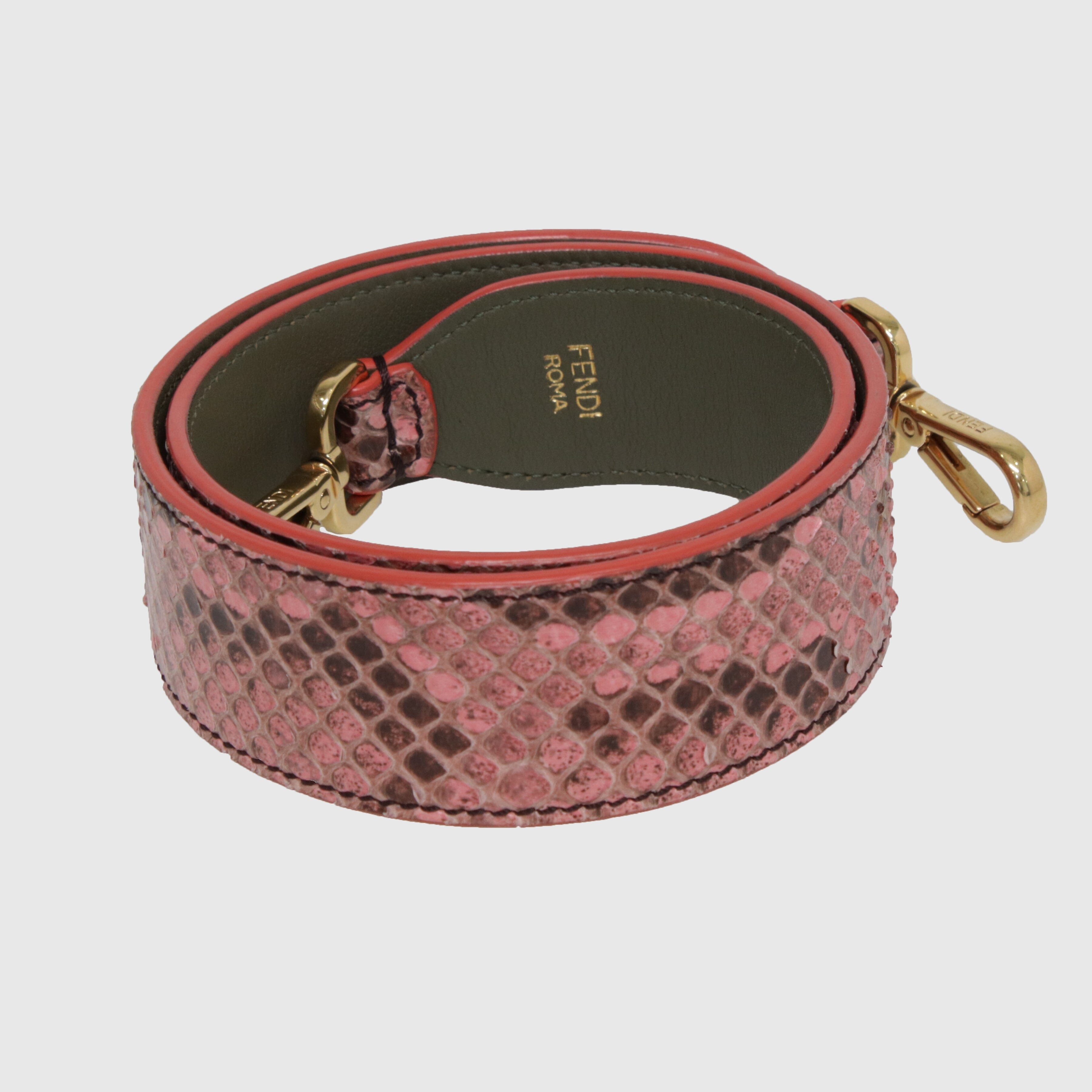 Pink Bag Strap Accessories Fendi