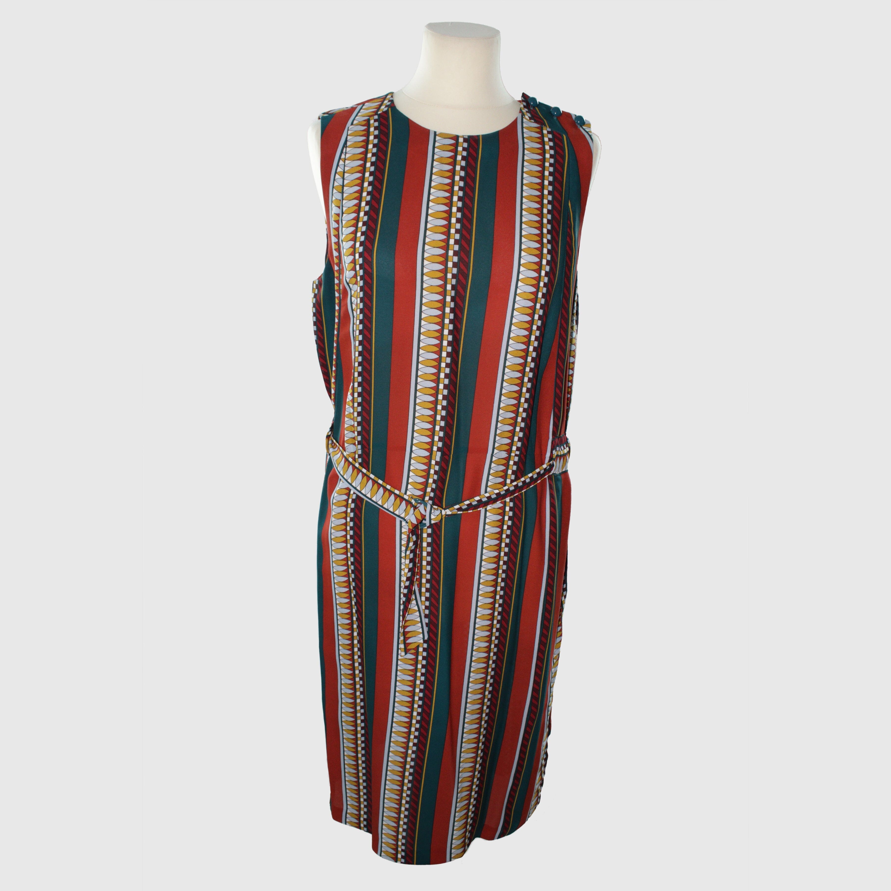 Multicolor Oceano Eden Julia Striped Dress