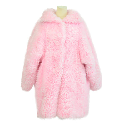 Balenciaga Pink Off Shoulder Jacket