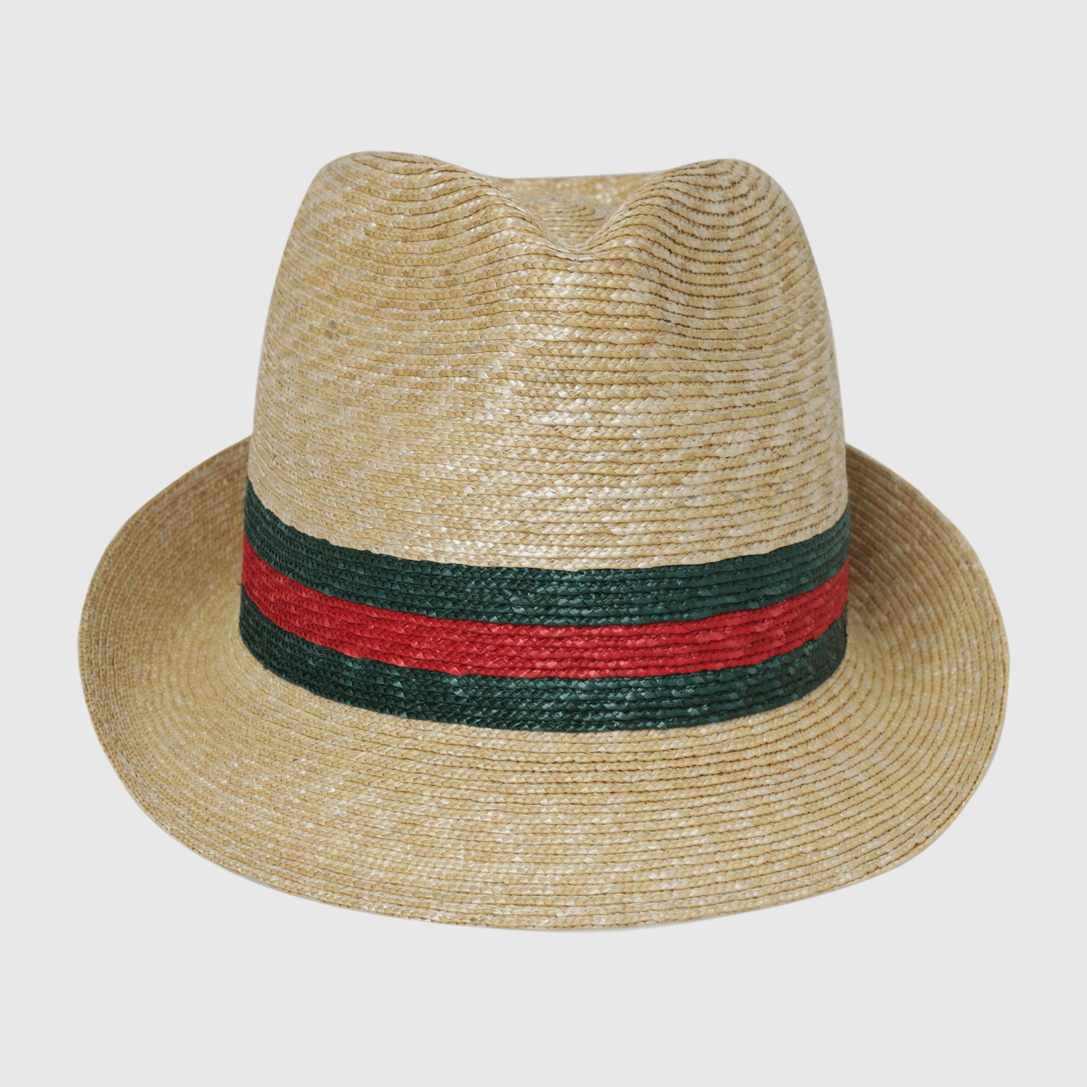 Beige Web Stripe Bucket Hat Accessories Gucci 