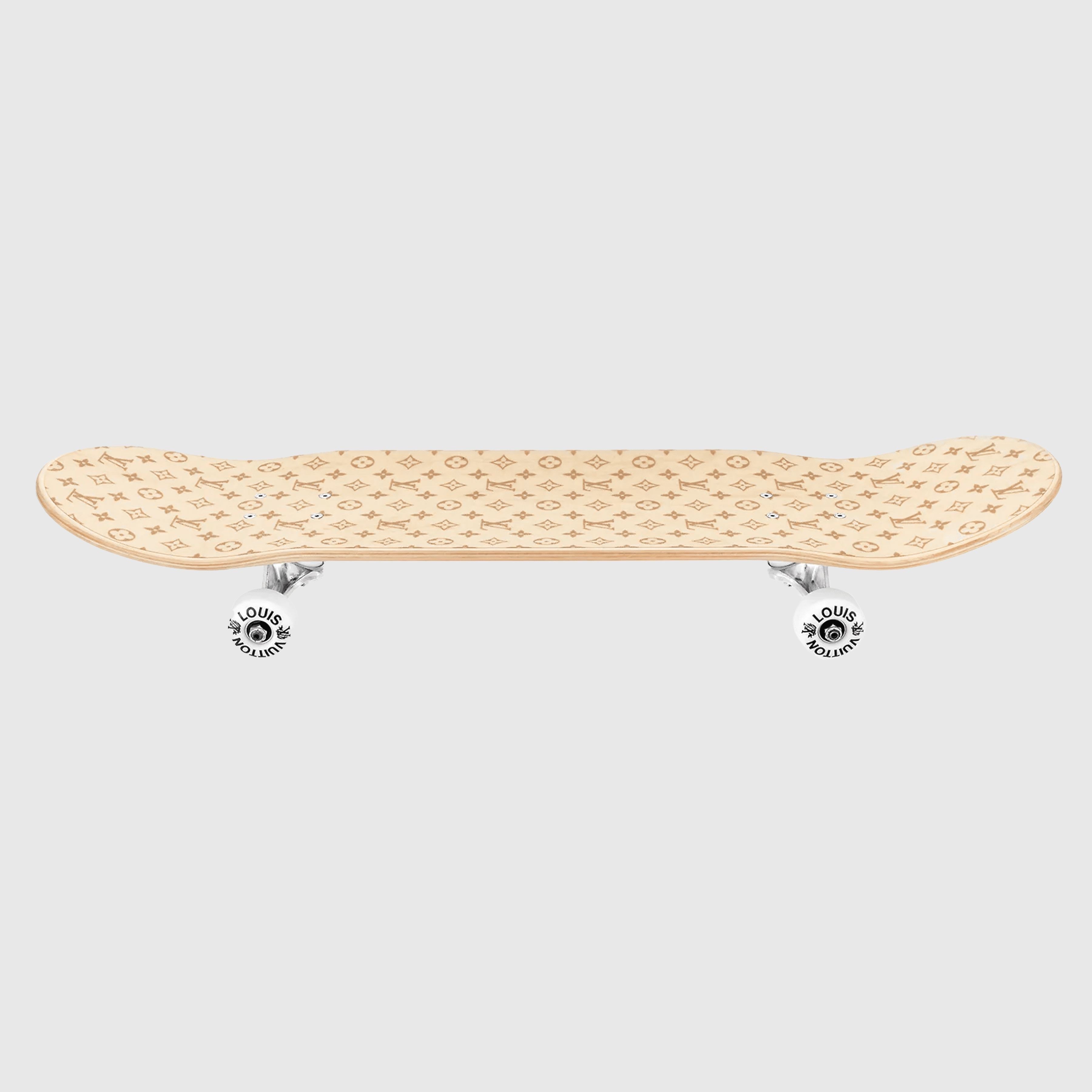 Beige Monogram San Ligne Esthetique Skateboard Accessories Louis Vuitton 