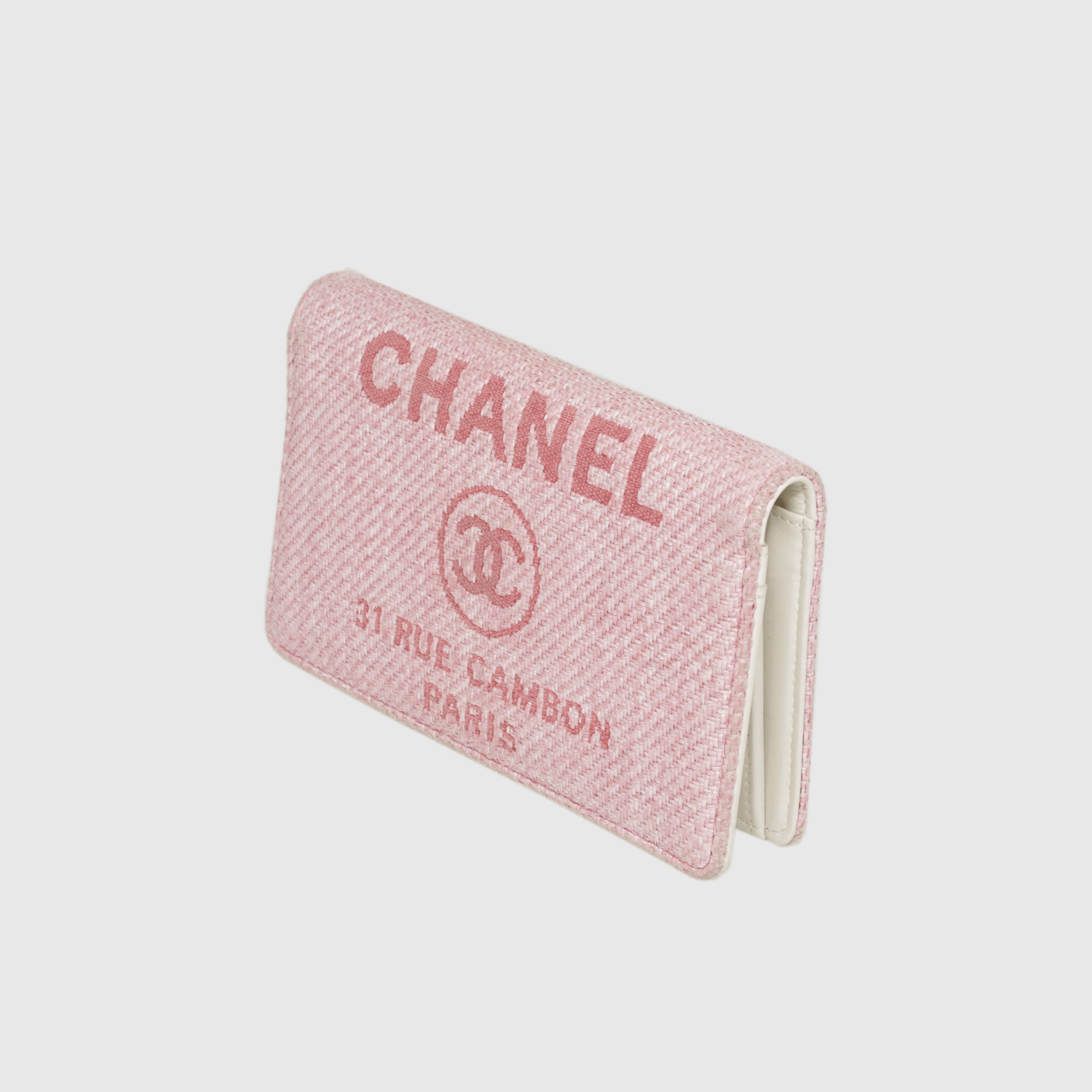 Pink Deauville Long Wallet