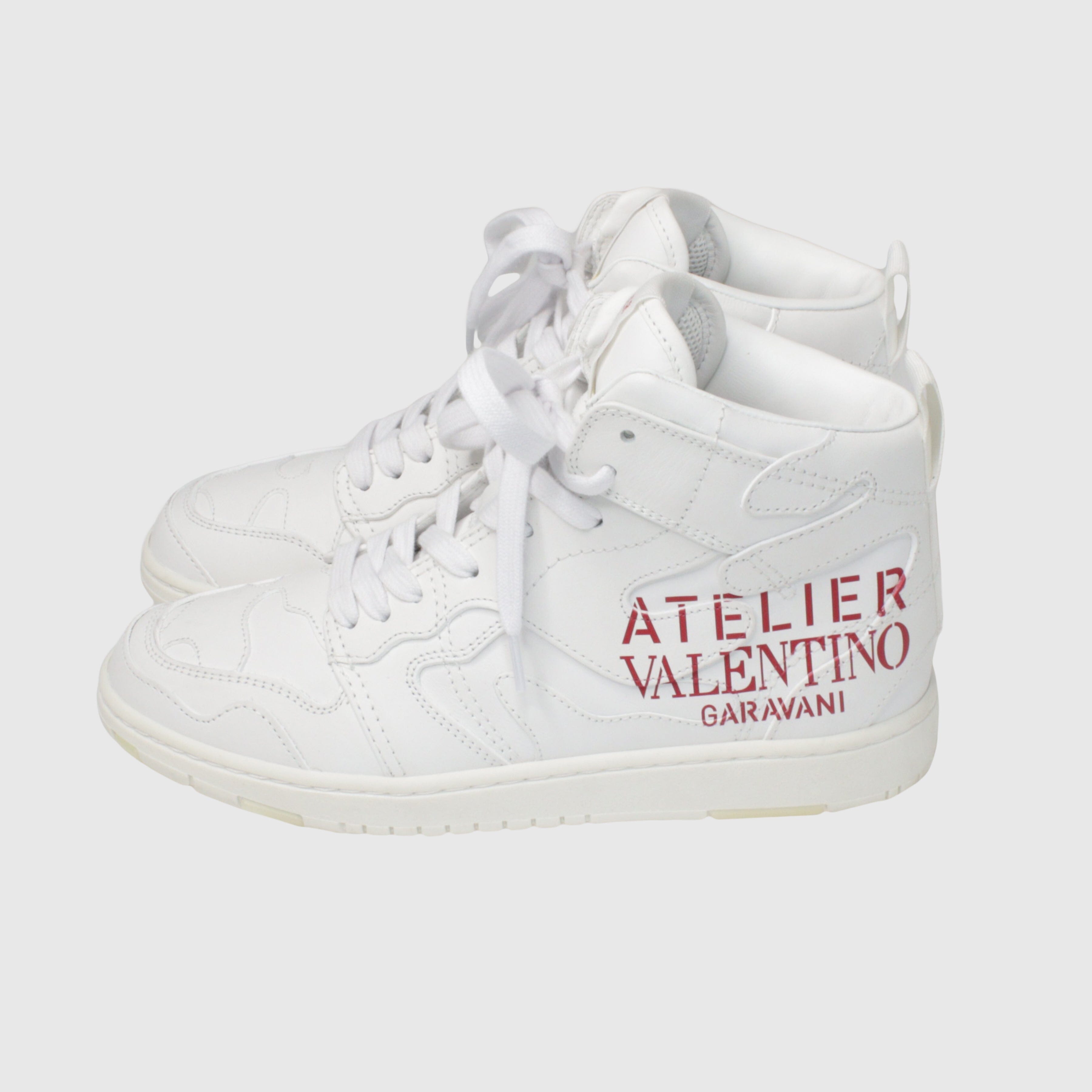 White Atelier High Top Sneakers