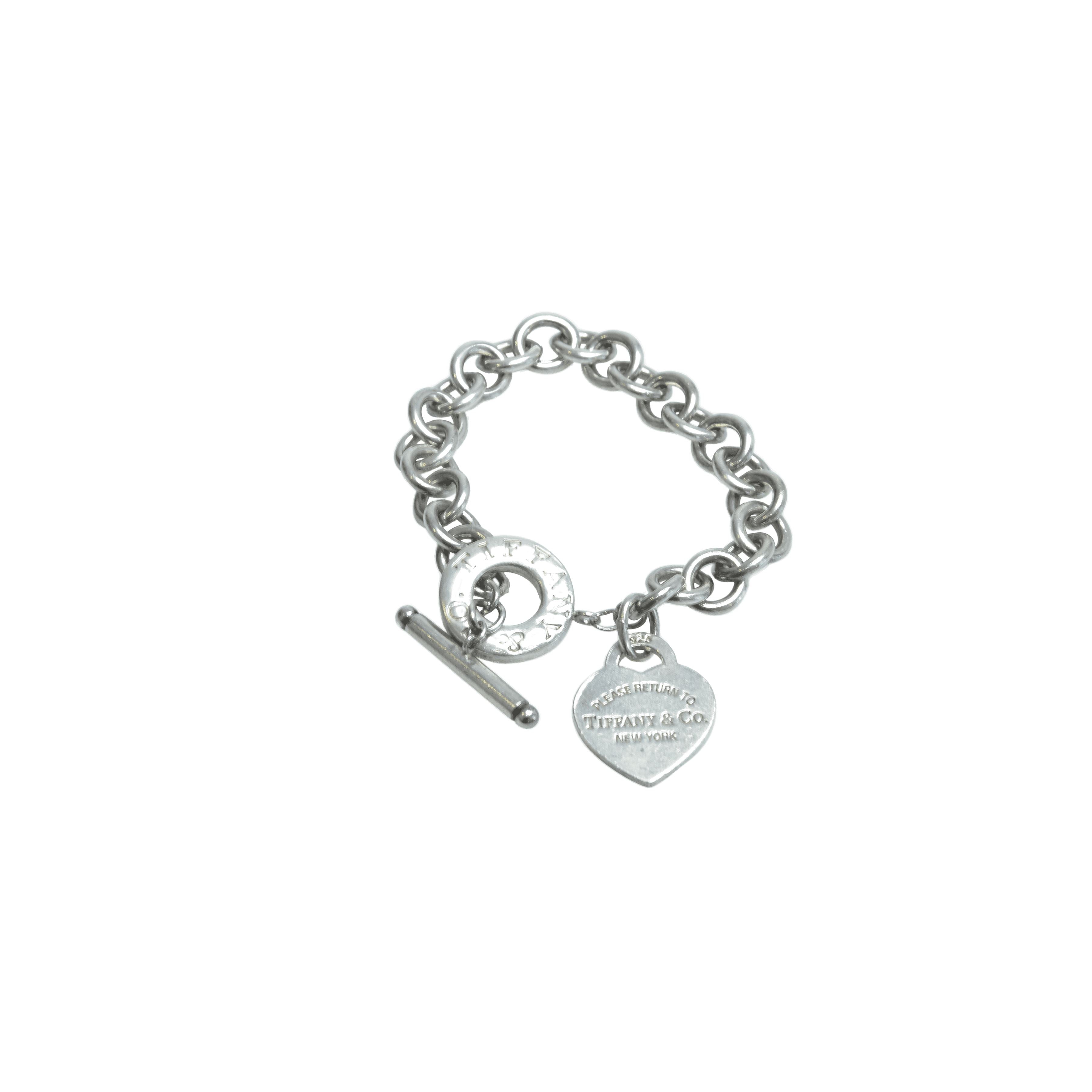 Sterling Silver Return to Tiffany Heart Tag Bracelet Accessories Tiffany & Co 