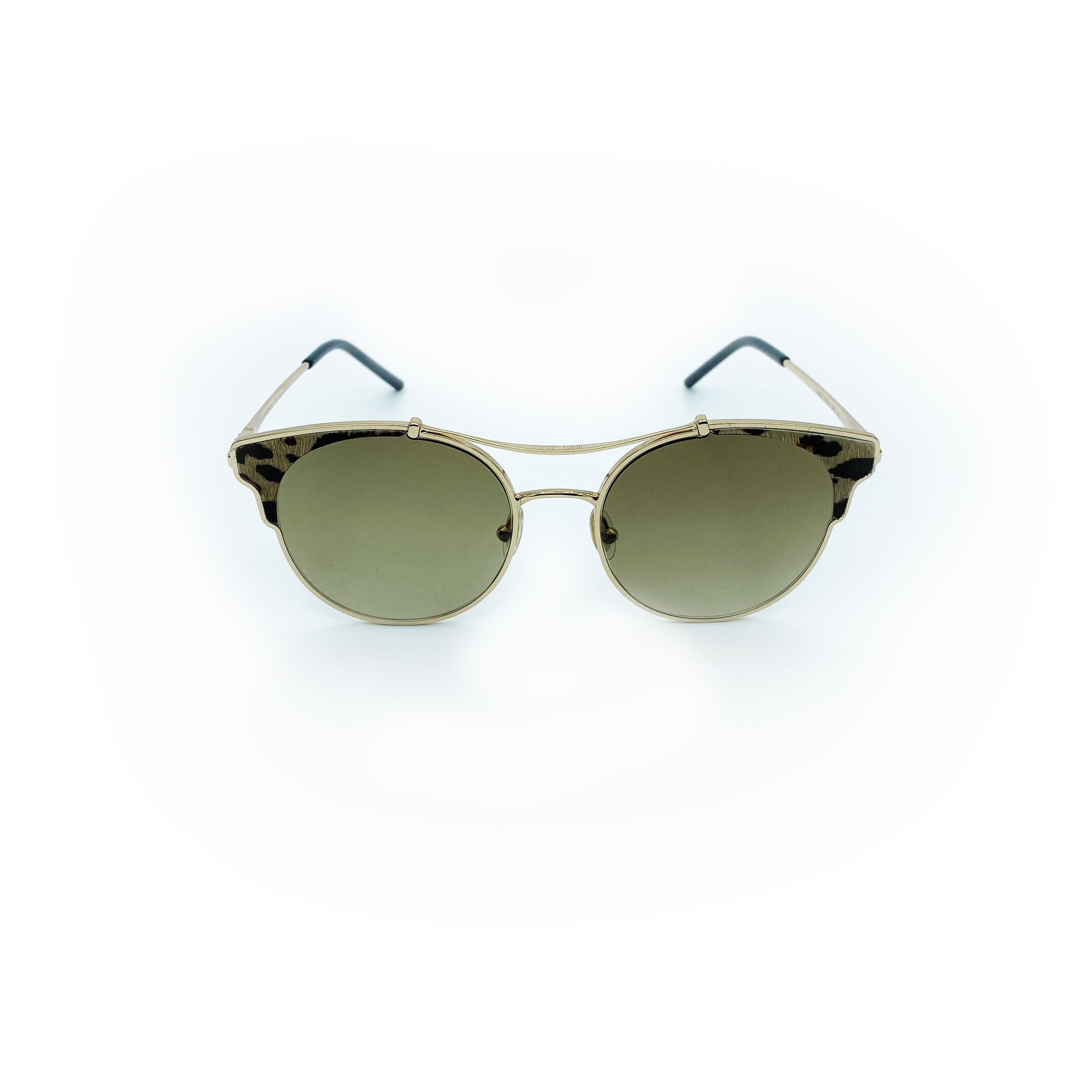 Jimmy Choo Leopard Print Lue Sunglasses